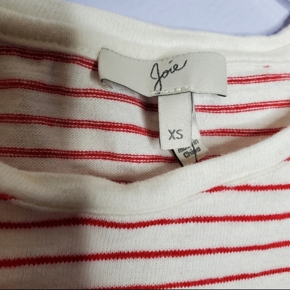 Joie The Hamptons Striped Dillon C Graphic Tee - Picture 8 of 9